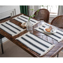 Cotton Linen Placemats For Dinner Table Macrame Modern Accessory Kitchens Underplate Party Wedding Table Decor Place Mats Set