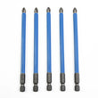 5Pcs PH2 Extra Long 127mm Magnetic Non-slip Screwdriver Bit Set 1/4 Hex Shank