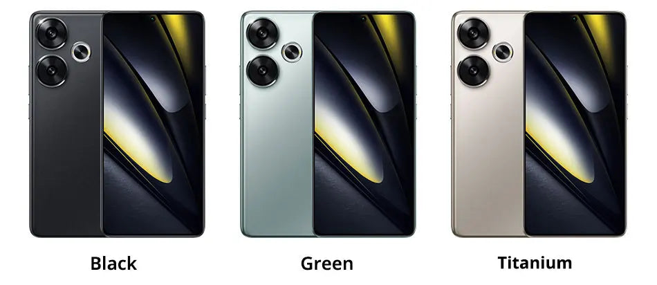 POCO F6 5G Global Version Cellphone 120Hz Flow AMOLED display 90W turbo charging 50MP camera system with OIS Snapdragon 8s Gen 3