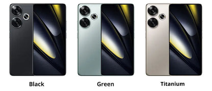 POCO F6 5G Global Version Cellphone 120Hz Flow AMOLED display 90W turbo charging 50MP camera system with OIS Snapdragon 8s Gen 3
