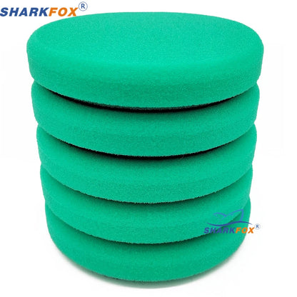 Esponjas de pulido Sharkfox de 5" (125 mm) y 6" (150 mm) para pulidoras DA/RO/GA