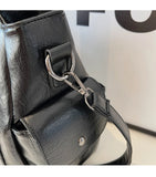 Soft Interior Compartment Shoulder Bags 2026 High Quality Contrasting Colors Bags for Women Fashion Zipper Pu Women's Handbags