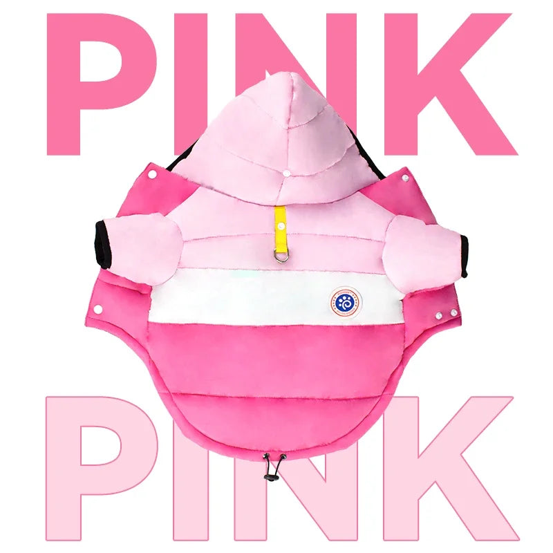 Chaqueta de algodón de invierno para perros, ropa cálida para mascotas, abrigo para cachorros, perros pequeños, medianos, gatos, chihuahuas, bulldogs y malteses.
