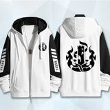 Sudadera con capucha y cremallera con estampado 3D de Game Honkai Star Rail para mujer y hombre, estilo hip hop, manga larga, estilo urbano