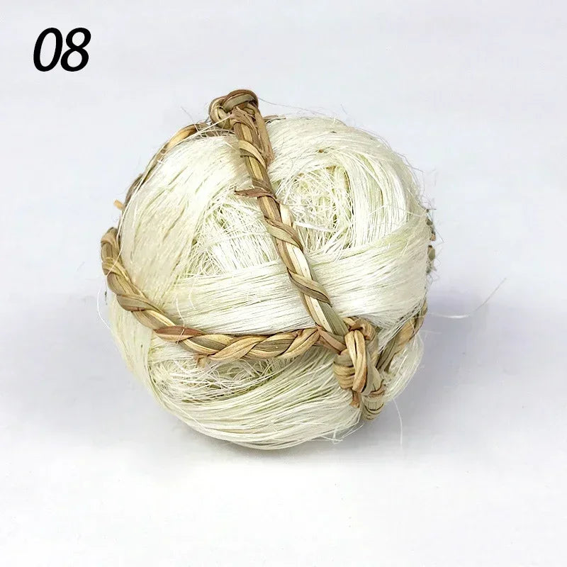 10 Styles 7CM Chewing Braided Ball Guinea Pig Rabbit Hamster Small Animal Play Pet Interactive Chew Toy Natural Grass Ball