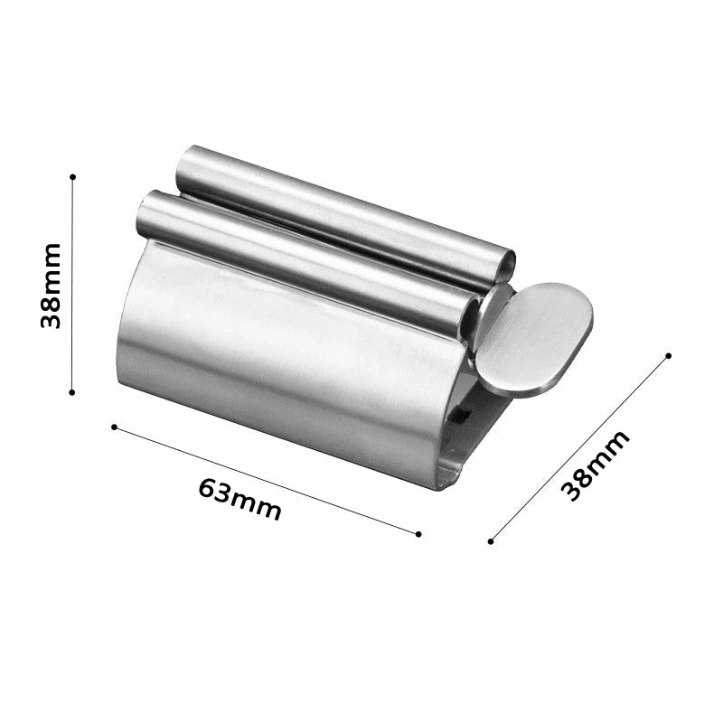 Stainless Steel Toothpaste Squeezer Wringer Roller Dispenser for Ointments Cosmetics Bathroom Accessories Tube Cream Tube Roller