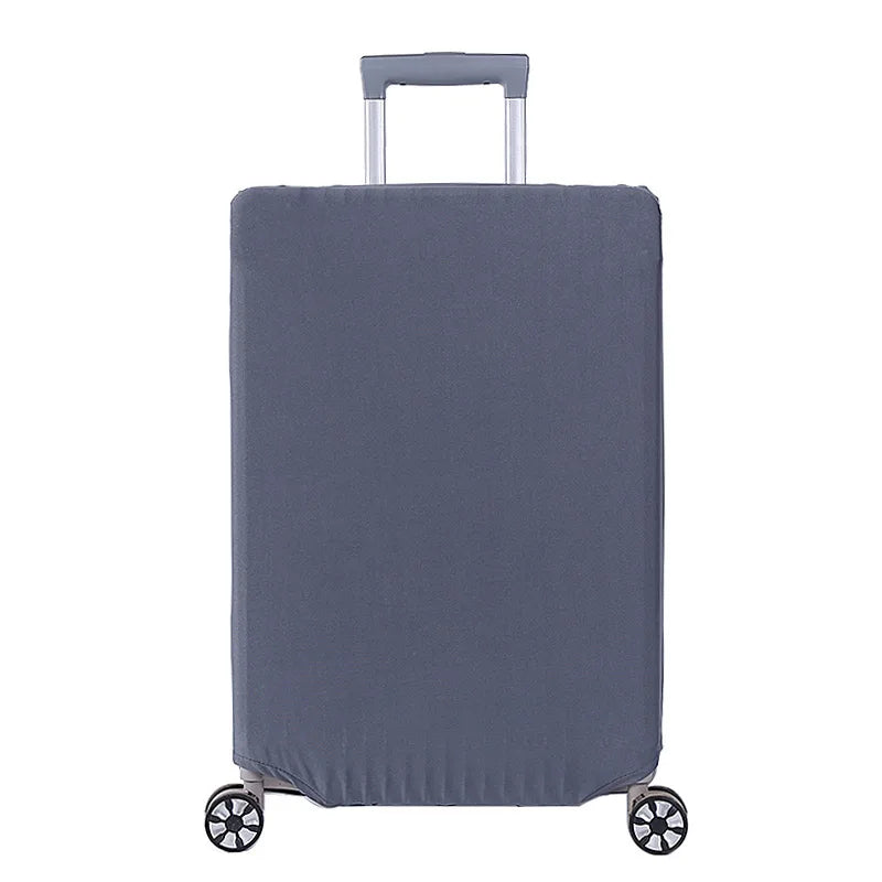 Elastic Dustproof Cover for Luggage Modern Simple Style Travel Bag Protector Polyester Spandex Material Suitcase Outer Shell