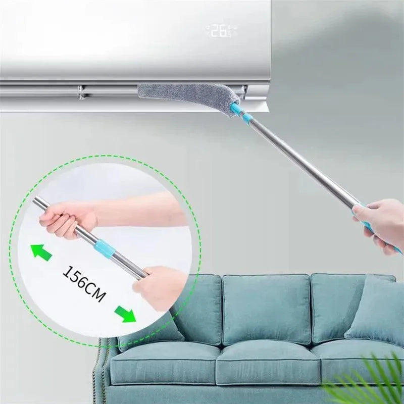 UNTIOR Long Handle Dust Mop, Ceiling Floor Cleaning Mop, Bed Bottom Dust Cleaner, Sofa Dust Removal Brush, Household Cleaning Tool
