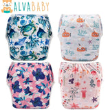 Pañal de baño reutilizable U PICK ALVABABY con diseño de moda para bebés menores de 1 año