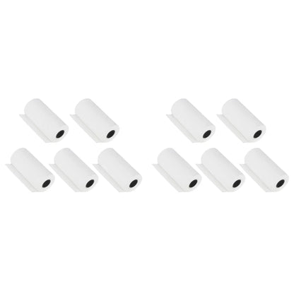 5/10 rollos de papel térmico para cámara, impresión blanca para niños, pulpa de madera, impresión instantánea, papel de liar para niños, accesorio para miniimpresora