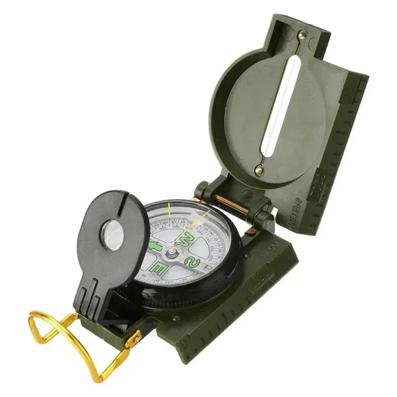 Waterproof High Precision Compass Outdoor Survival Gadget Sports Hiking Mountaineering Professional Military Army Sight