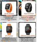 CDS9 5G Smartwatch: Android Smartwatch | 2.2" AMOLED HD | 180° Rotating Camera | 4G & GPS