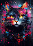 Watercolor Animals Canvas Paintings Rhino Cat Owl Panda Lion Tiger Wild Animals Grafffiti Art Posters Prints Home Decor Wall Art