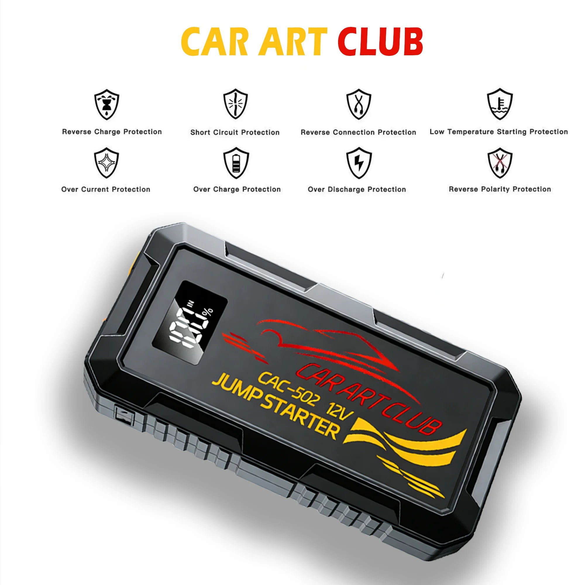 NEW Jump Starter Power Bank 6000A Portable Car Battery Starter For 12V Car Emergency Booster Starter Starting Device