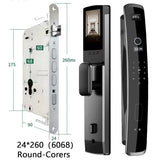 Wishome Biometric Recognition Smart Door Lock remote control Fingerprint Password IC Card APP Wifi Lock Unlock