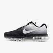 Nike's New Visual Full-Length Air Cushion Comfortable Shock-Absorbing Fitness Daily Men's Running Shoes Air Max Series Lightweight Durable Wear-Resistant Casual Shoes Black and White Gradient Color Trendy Versatile Sneakers