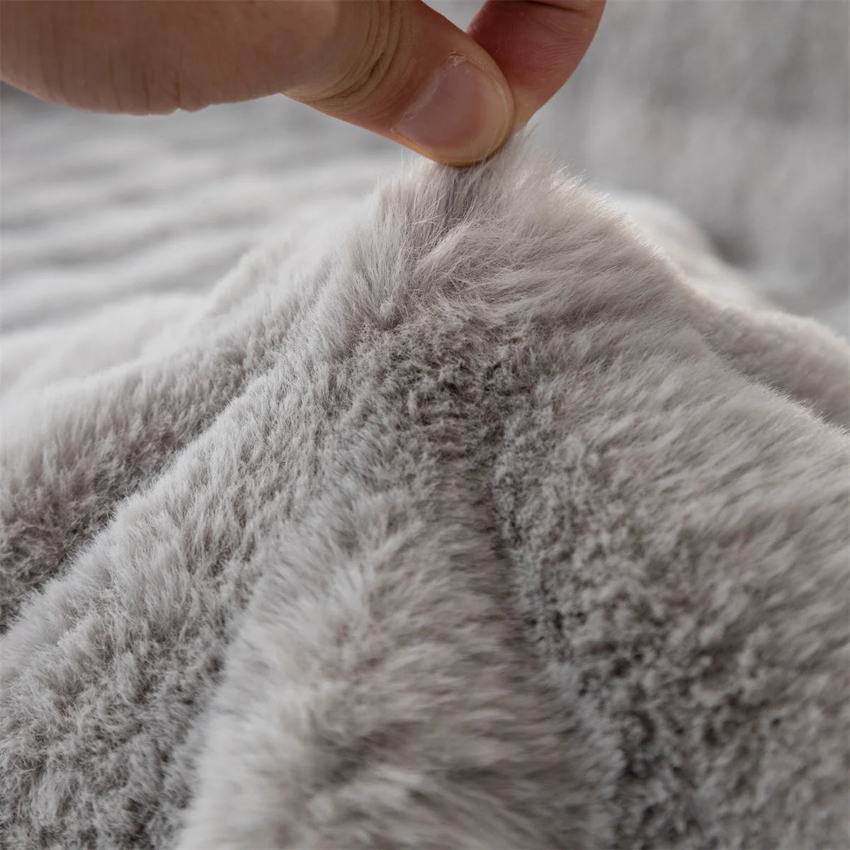 Bubble Imitation Fur Sofa Towel Faux Fur Sofa Cover Blanket Couch Cover Universal for Living Room Warm