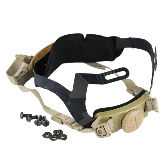 Tactical Fast Helmet Adjustable Strap Hunting Wargame Helmet Inner Locking Strap System Sports Helmets Accessories