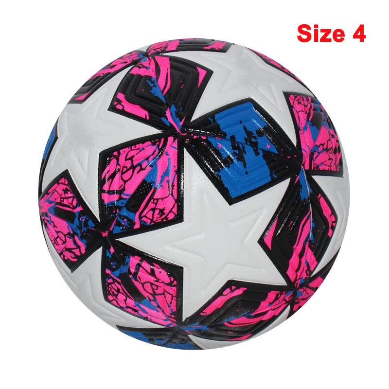 Standard Soccer Ball Professional Outdoor Sports Match Balls Training Seamless Football High Quality PU Material Size 5 Size 4