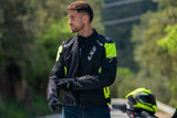 LS2 Winter Waterproof Motorcycle Jacket Men Women CE Certified Riding Jacket Warm Protective Gear with Removable Thermal Liner