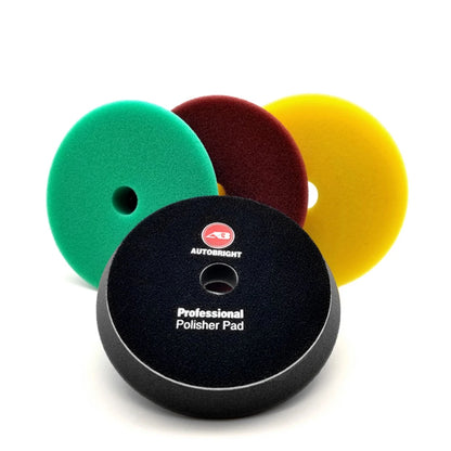 AUTOBRIGHT 5'' inch Car Polishing Pad For DA Machine Accessories Detailing Clean Auto Detailing For Car Polisher Wax Pads Foam