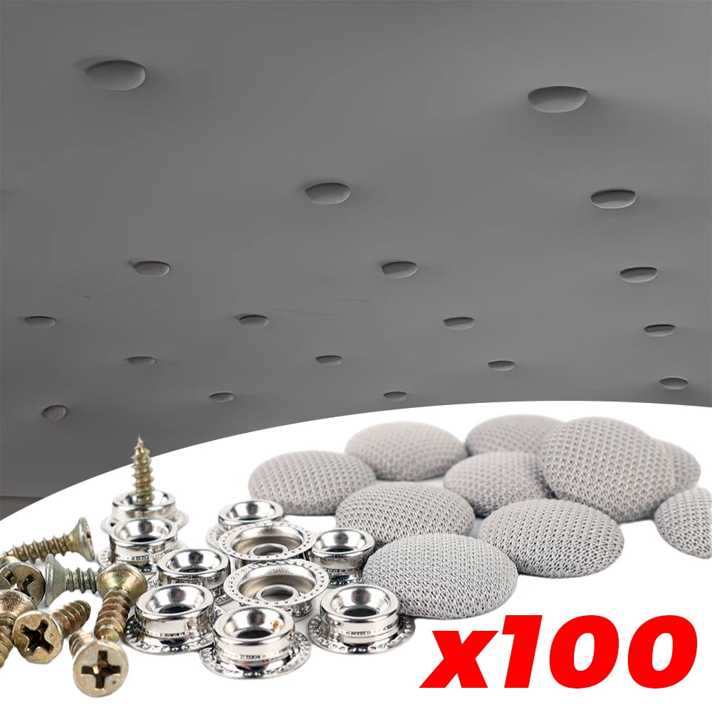 Car Ceiling Fabric Fixing Clips Universal Car Roof Lining Cloth Dropping Repair Buckle Automotive Interior Decor Accessories