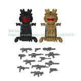 Military Special Forces Action Figure Building Blocks Ghillie Suit Weapons Sniper SWAT Ghost KSK Police Bandit Boy Toy Gift F029
