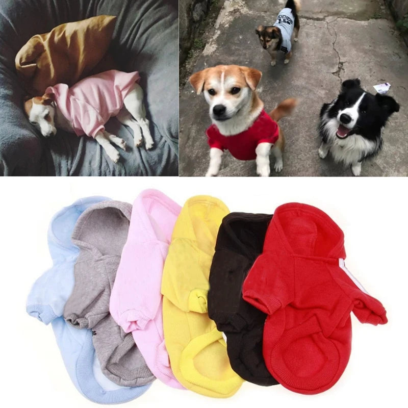 Ropa para perros Adidog, sudaderas con capucha para perros, abrigo cálido de otoño e invierno para perros grandes, chaqueta, suéter, ropa para cachorros, Bulldog Francés
