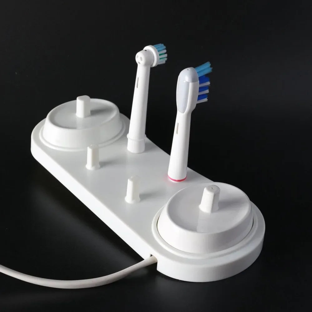 1Pc Oral B Electric Toothbrush Holder Bracket Bathroom Stand Base Support with Charger Hole for Tooth Brush Heads