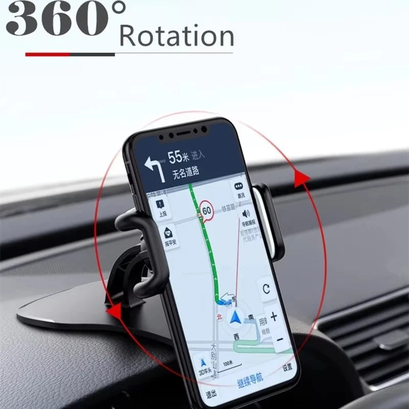 Universal Car Phone Holder Stand Dashboard Car Clip Mount GPS Bracket Car Mobile Phone Support In Car For iPhone Xiaomi Samsung