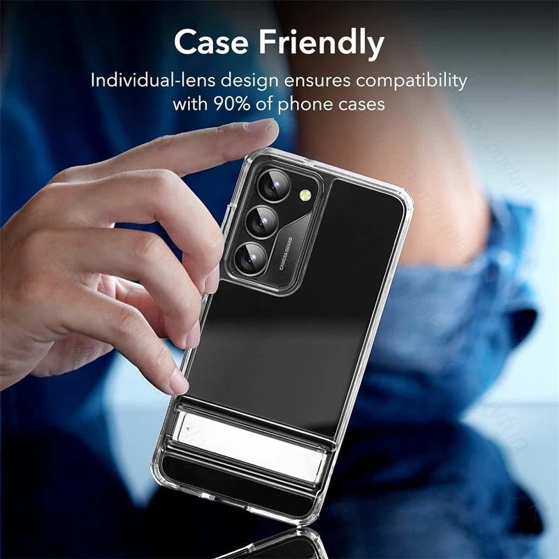 Matel Ring+Tempered Glass Moblie Phone Camera Lens Film For Samsung Galaxy A55 A35 A25 A15 5G Sumsung Samung A 55 35 25 15 2024