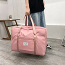 1pc Pink/Blue/Grey Travel Large Capacity Storage Bag Zipper Portable Sports Bag Versatile Gym Bag Small, Medium and Large