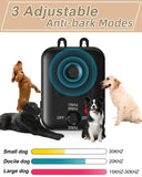 Dispositivo automático antiladridos para el control de ladridos de perros, dispositivo ultrasónico recargable para disuadir los ladridos de perros, para exteriores e interiores.
