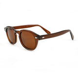 Polarized Sunglasses for Men and Women, UV400 Johnny Depp Lemtosh Style, Retro Acetate Frame, Eyeglasses Eyewear for Men