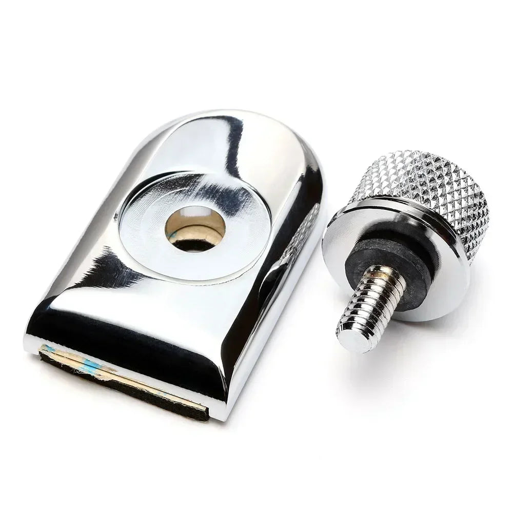 Motorcycle Universal Rear Fender Seat Screw Bolt Nut Knob Cover For Harley Sportster Fatboy Dyna Softail V-ROD Touring Tri Glide
