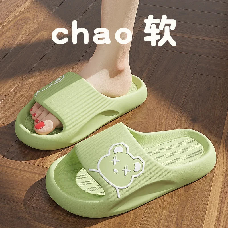 Boys and Girls Indoor Children's Slippers Anti-slip and Wear-resistant EVA Sandals Thick-soled Non-slip Children's Home Shoes