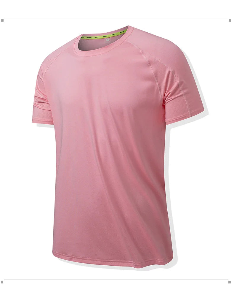 SBWL Camiseta ligera de secado rápido para hombre, de alta calidad, para correr al aire libre, caminar, entrenar, perder peso, deportes, fitness