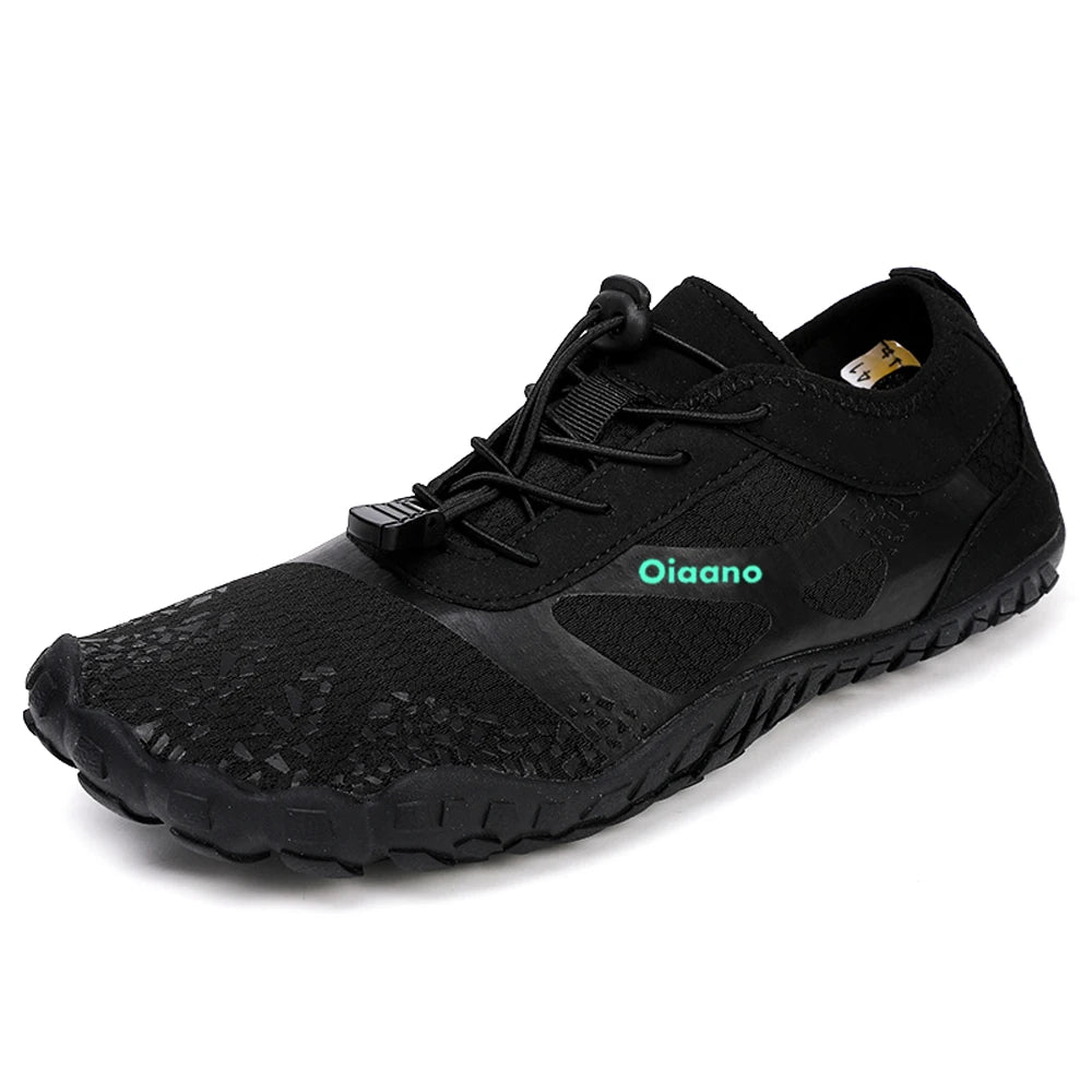 Oiaano Unisex Men Women Shoes Anti-Non Slip Durable Black Water Barefoot Soft Sole Light Breathable Sport Outdoor Walk Running