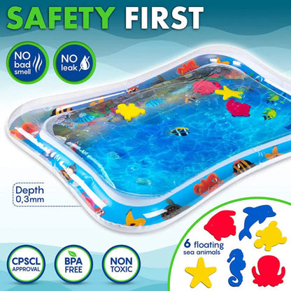 Baby Water Mat Inflatable Cushion Infant Toddler Water Play Mat for Children Early Developing Educational Toy Summer Toys