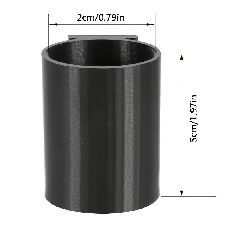 1PC Car Lipstick Holder Fit,Space-Saving Vent Side Organizer for Lipsticks,Sleek Black Design,Sturdy ConstructioTravel Essential