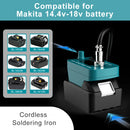 Cordless Soldering Iron Station Tool For Makita 14.4V-18V Battery BL1830 BL1840 BL1850 BL1860 Battery 60W PCB Soldering Tool