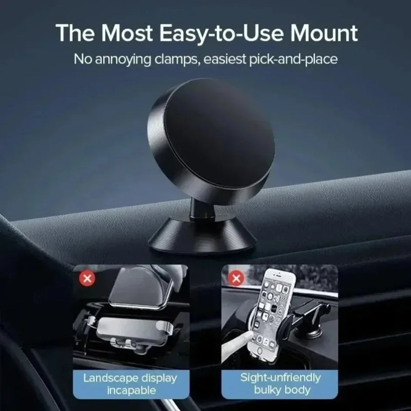 Cell GPS Support Magnetic Car Phone Holder Mount Dashboard Smartphone Mobile Stand Bracket in Car For iPhone Xiaomi Samsung LG