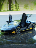 1:32 Lamborghinis LP770 LP750 Car Alloy Sports Car Model Diecast Sound Super Racing Lifting Tail Hot Car Wheel For Children Gift