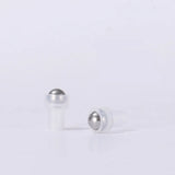 5pcs 1ml 2ml 3ml Amber Roll-on Bottles for Essential Oils Roll-on Perfume Bottle Stainless Steel Ball Container More Color