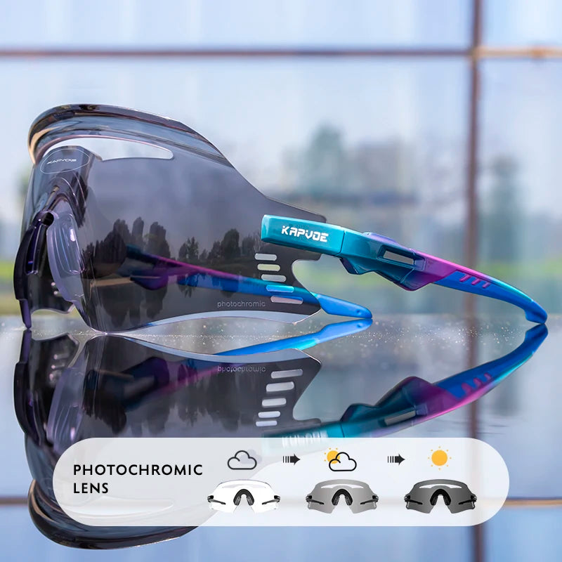 Sunglasses for Men Fashion Outdoor Sports Men Bicycle Cycling Glasses Woman Riding Goggles Mountain Driving Eyewear Accessories