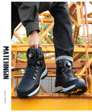 Rotating Button Safety Shoes Men Work Sneakers Indestructible Shoes Puncture-Proof Protective Shoes Work Boots Tactical Boots