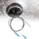 Flexible Metal Spring Sink Dredge Auger, drain cleaner, plumbing snake clog remover, ultra-long sewer