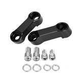 Motorcycle Rearview Mirrors Extension Riser Extend Adapter Mirror Extender Adapters Riser Supplies Rear View Base Mirrors Black