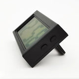Mini Digital LCD Clock, Self-Adhesive Electronic Bracket Clock, Time and Day Display for Car Truck Dashboard, Auto Accessories