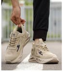 Lightweight Safety Shoes Men Women Work Shoes Steel Toe Cap Working Boots Sneakers Man Women Breathable Shoes Tactical Boots